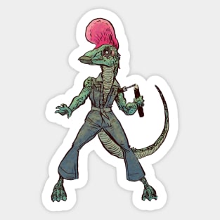 Lambeosaurus Sticker